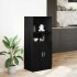 Mueble de cocina madera de ingeniería negro 57x41,5x131,5