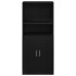 Mueble de cocina madera de ingeniería negro 57x41,5x131,5