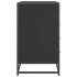 Cajonera de madera contrachapada negro 70x41x70