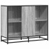 Aparador madera de ingeniería gris sonoma 94x35x76
