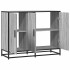 Aparador madera de ingeniería gris sonoma 94x35x76