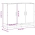 Aparador madera de ingeniería gris sonoma 94x35x76