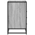 Cajonera de madera contrachapada gris sonoma 70x41x70