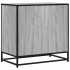Cajonera de madera contrachapada gris sonoma 70x41x70