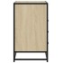 Cajonera de madera contrachapada color roble sonoma 70x41x70