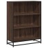 Estantería madera ingeniería roble marrón 80,5x35x107,5