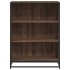 Estantería madera ingeniería roble marrón 80,5x35x107,5