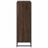 Estantería madera ingeniería roble marrón 80,5x35x107,5