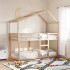 Cama litera sin colchón madera maciza de pino 90x190