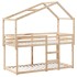 Cama litera sin colchón madera maciza de pino 90x190
