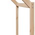 Cama litera sin colchón madera maciza de pino 90x190