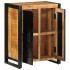 Aparador de madera maciza de mango rugosa 55x35x70