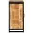Aparador de madera maciza de mango rugosa 55x35x70
