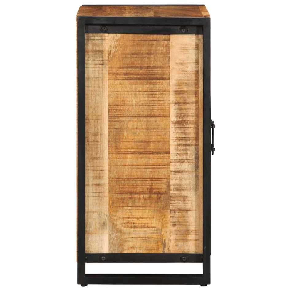 Aparador de madera maciza de mango rugosa 55x35x70