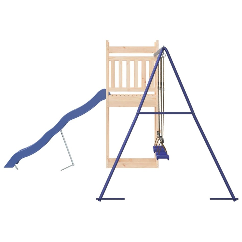 Parque infantil de exterior madera maciza de