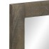 Conjunto de muebles de baño 2 piezas madera maciza mango