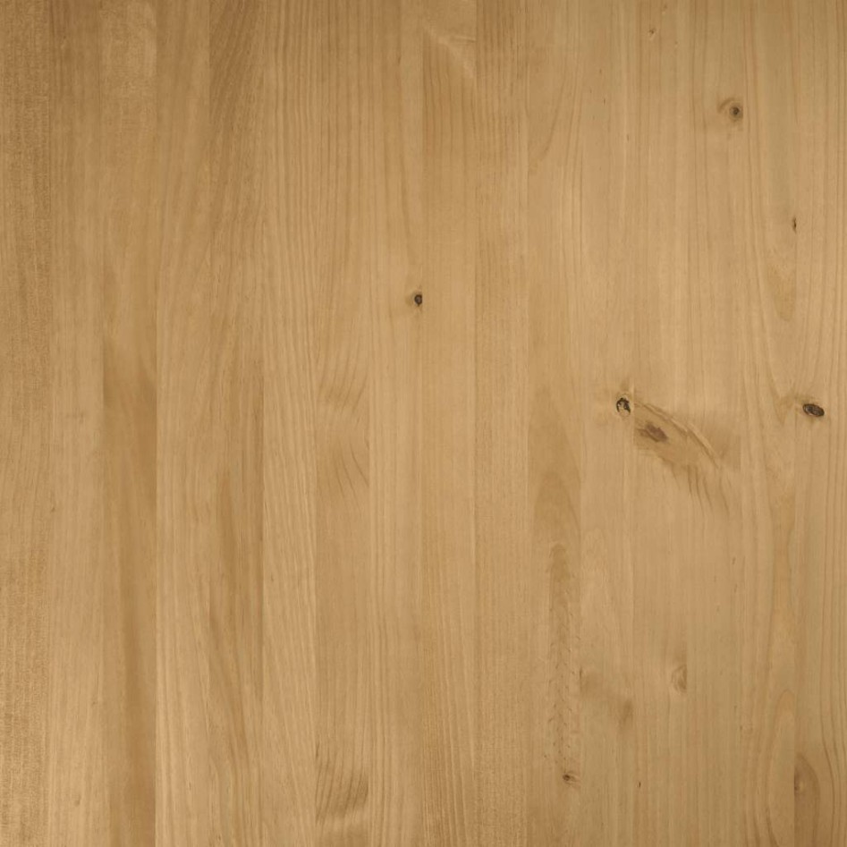 Mesa de comedor NOAIN patas U madera maciza pino 180x90x75