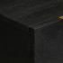 Aparadores 2 uds madera de ingeniería negro 60x33x75
