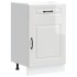 Mueble bajo cocina Kalmar madera ingeniería blanca alto