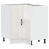 Mueble cocina esquina Kalmar madera ingeniería blanco