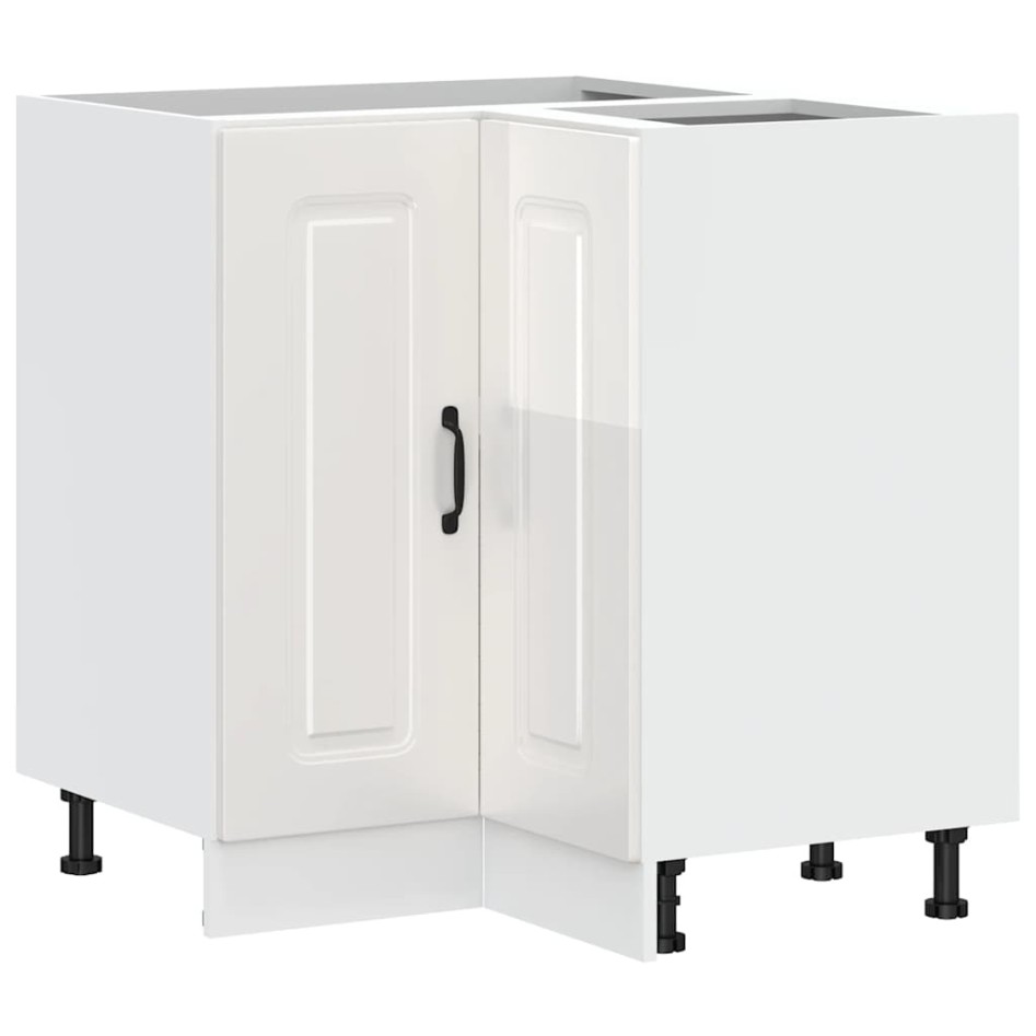 Mueble cocina esquina Kalmar madera ingeniería blanco