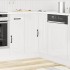 Mueble cocina esquina Kalmar madera ingeniería blanco