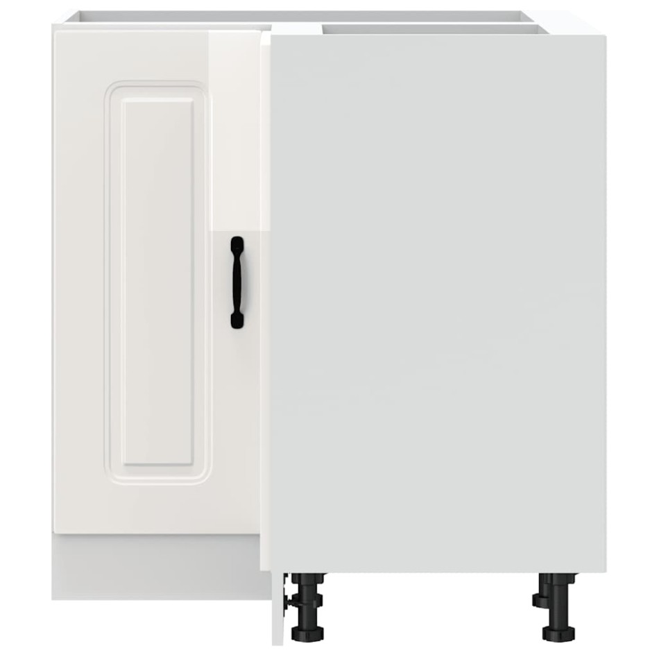 Mueble cocina esquina Kalmar madera ingeniería blanco