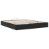 Estructura de cama otomana sin colchón negro 180x200