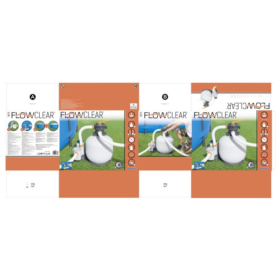 Bestway Depuradora de arena Flowclear 8327