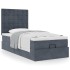 Estructura cama otomana colchones gris oscuro