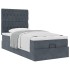 Estructura cama otomana colchones gris oscuro