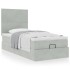 Estructura cama otomana colchones gris claro