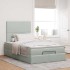 Estructura cama otomana colchones gris claro