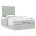 Estructura cama otomana colchones gris claro
