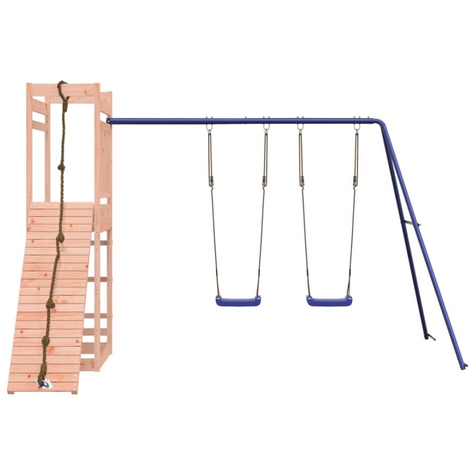 Parque infantil de exterior madera maciza