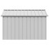 Caseta para perros con techo acero galvanizado 113x153x101