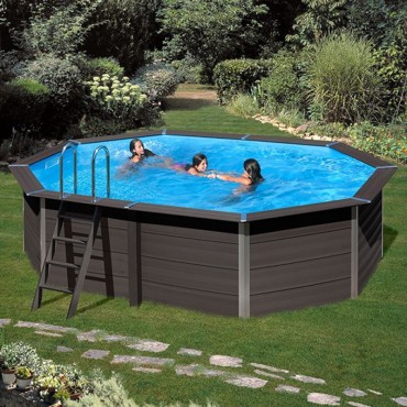 Piscina ovalada, modelo Avantgarde 524X386X124