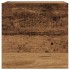 Conjunto de mueble de TV 7 piezas montado la pared madera