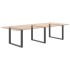 Patas para mesa comedor forma U 2uds antracita 100x(72-73)