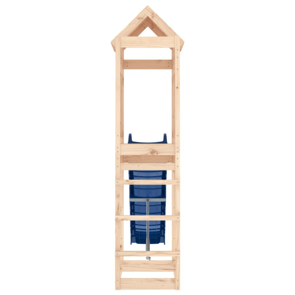 Parque infantil de exterior de madera maciza de