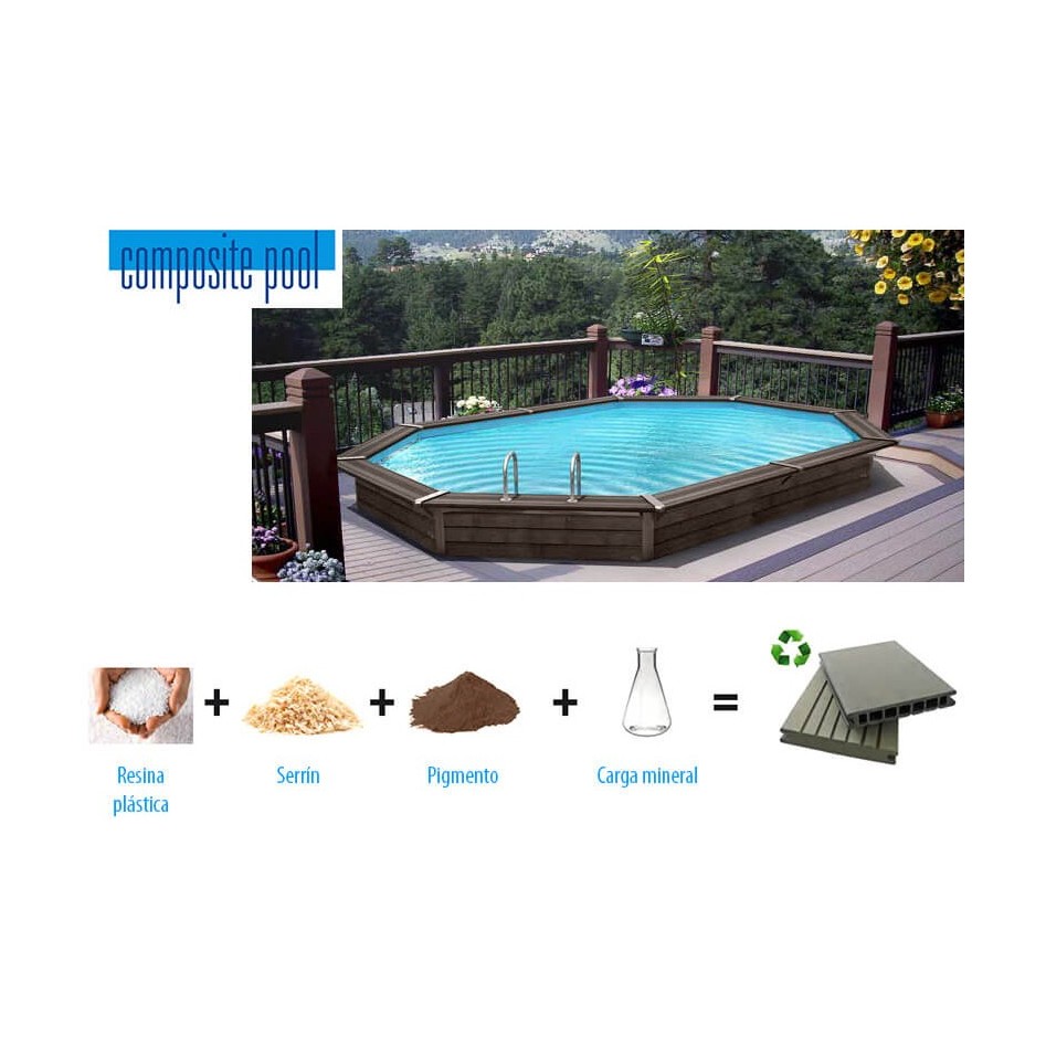 Piscina ovalada Avantgarde