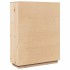 Aparador alto de madera maciza de pino 89x34x116,5