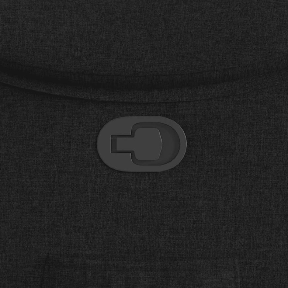 Sillón reclinable de tela