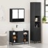 Juego de muebles de baño 3 pzas madera contrachapada