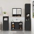 Juego de muebles de baño 3 pzas madera contrachapada
