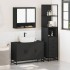 Juego de muebles de baño 3 pzas madera contrachapada
