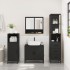 Juego de muebles de baño 3 pzas madera contrachapada