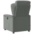 Sillón reclinable de masaje eléctrico tela gris