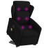 Sillón reclinable de masaje elevable tela