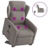 Sillón de masaje eléctrico reclinable elevable tela